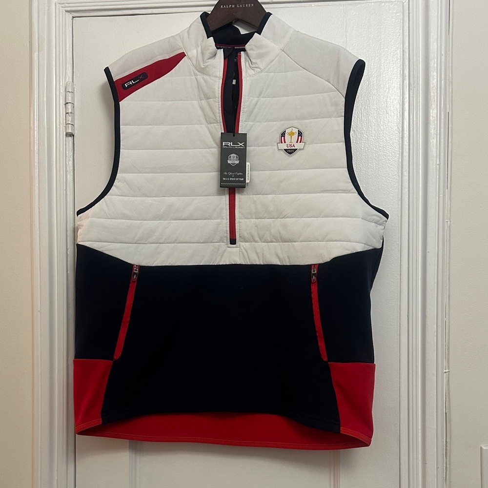 Ralph Lauren RLX official Tram ISA Ryder cup Hybrid Vest